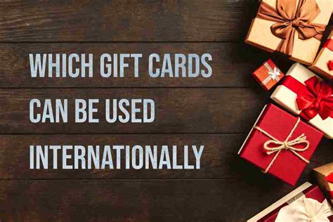 gift cards international use